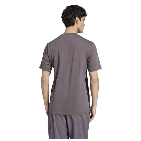 Adidas Ανδρική κοντομάνικη μπλούζα Essentials 3-Stripes Single Jersey Tee Adidas Ανδρική κοντομάνικη μπλούζα Essentials 3-Stripes Single Jersey Tee